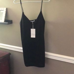 Zara Satin Slip Dress